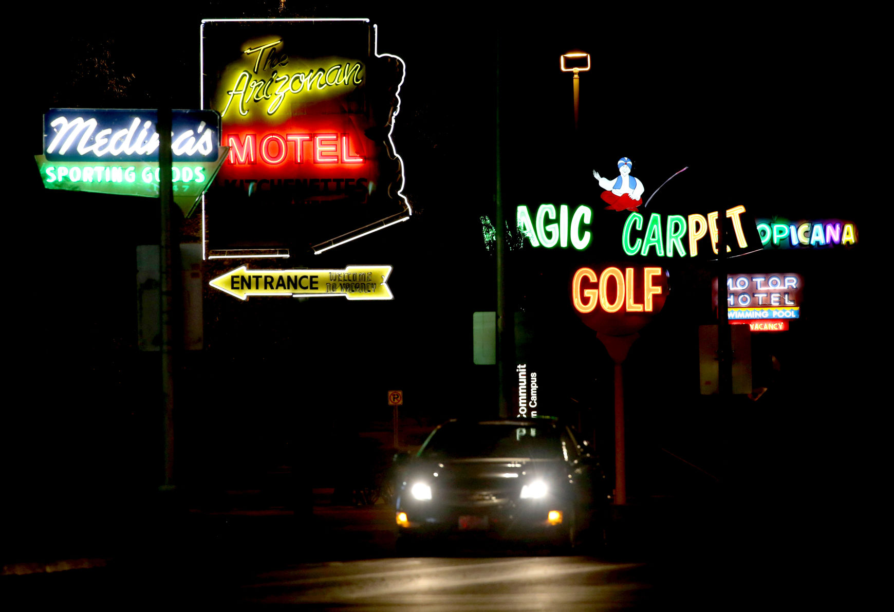 Restored signs